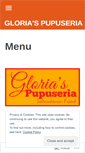 Mobile Screenshot of gloriaspupuseria.com
